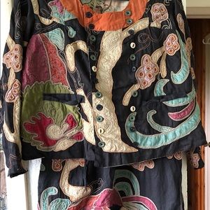 Magnolia Pearl Silk Parnassus Jacket NWT